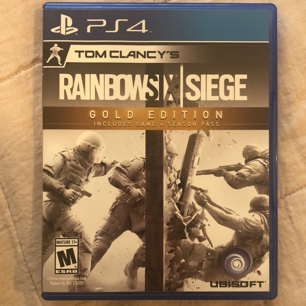 RainbowSix Siege Gold Edition PS4